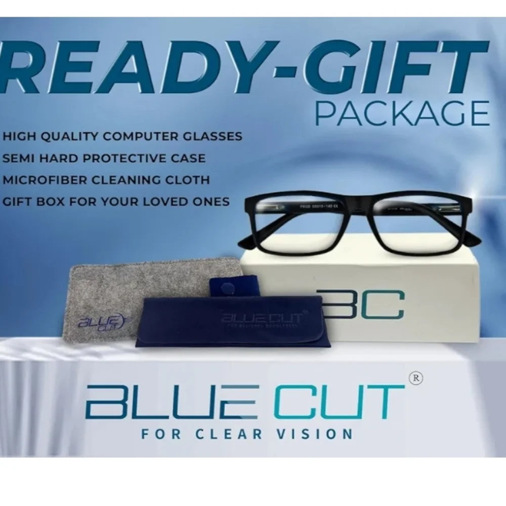 Blue Light Blocking Stylish Glasses New - Picture 6 of 16